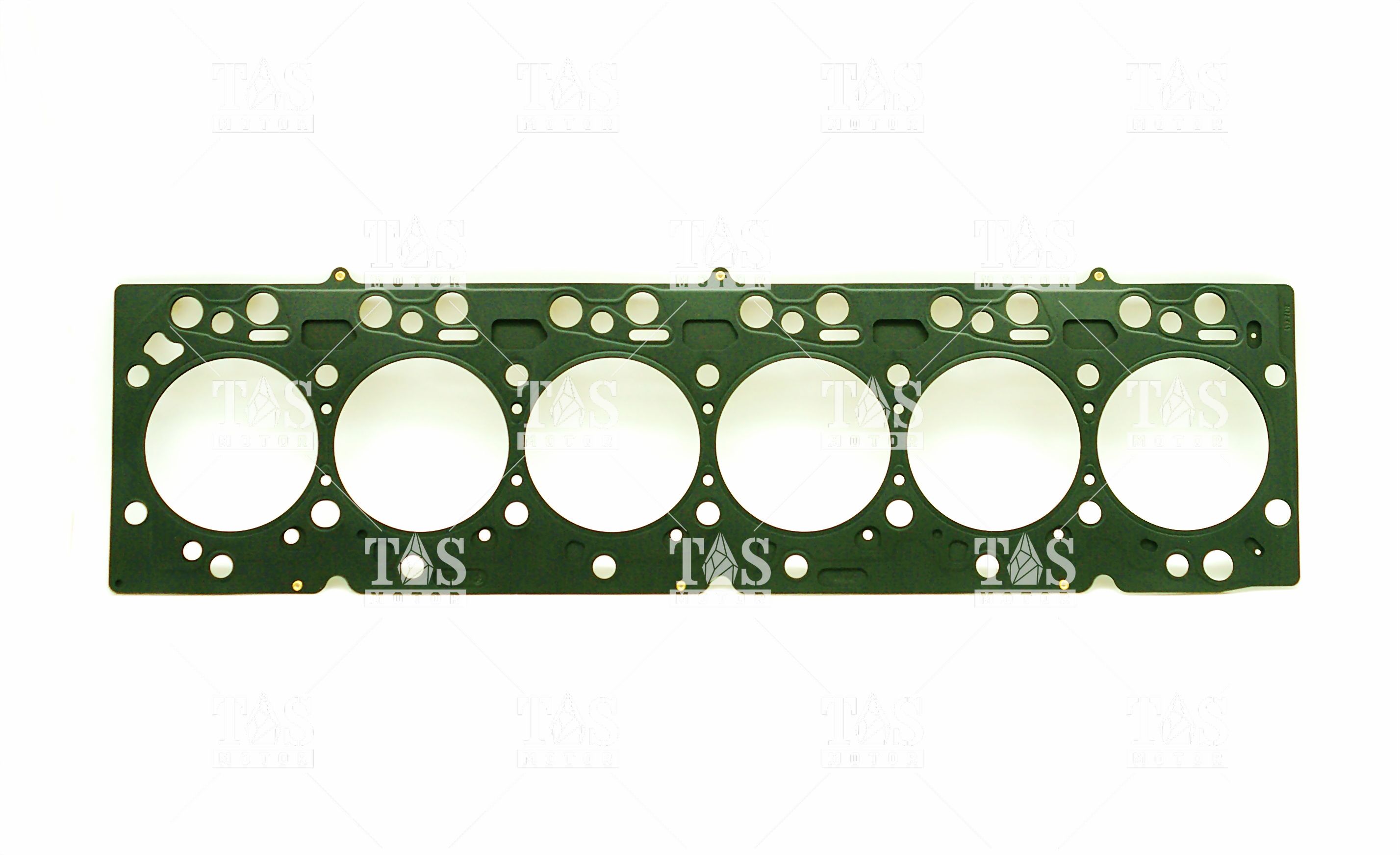 Прокладка головки блока цилиндров (ГБЦ) V6.7, D109 мм для двигателя Cummins 6ISBe, 6ISDe Series 4932210 Дополнительные артикулы 4929656, 4946619