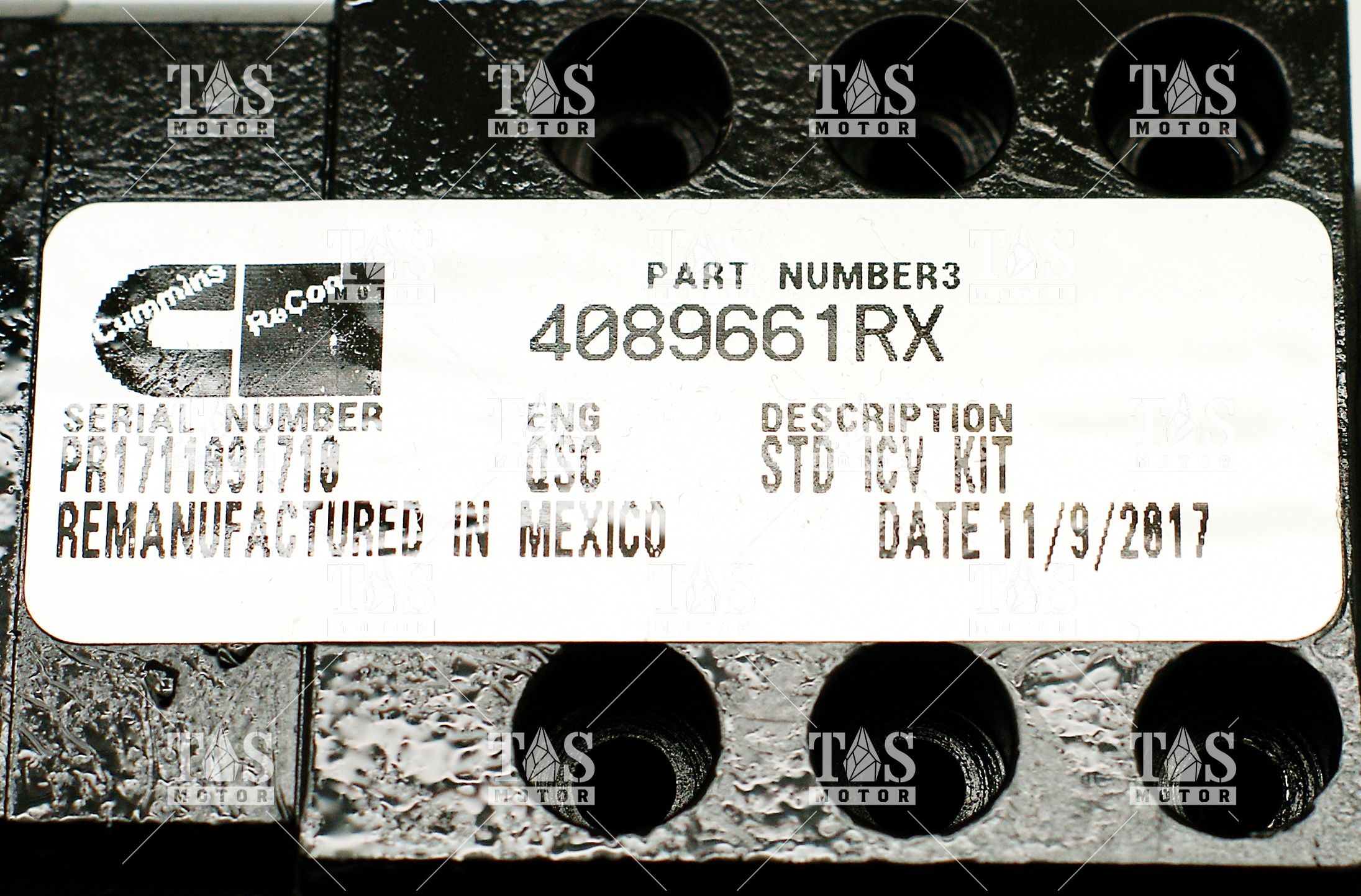 Клапан электромагнитный Cummins C Series 4089661RX